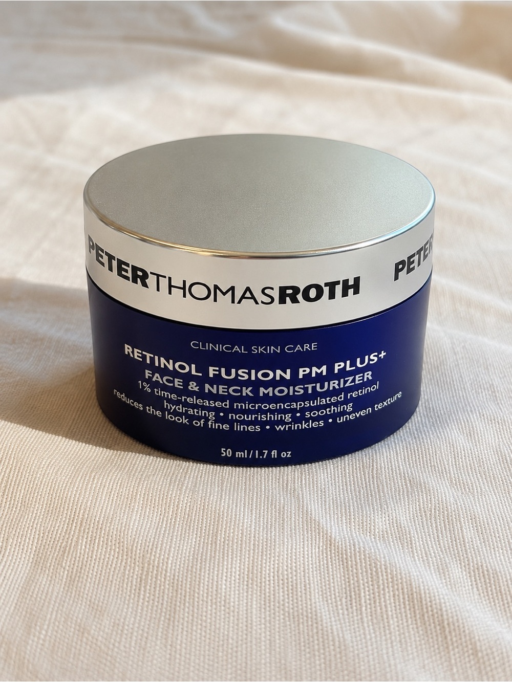 Peter Thomas Roth Retinol Fusion PM Plus+ Face & Neck Moisturizer 1.7 Oz